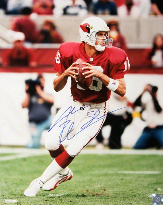 Jake Plummer Arizona Cardinals - Dropping Back - 16x20 Autographed Photograph