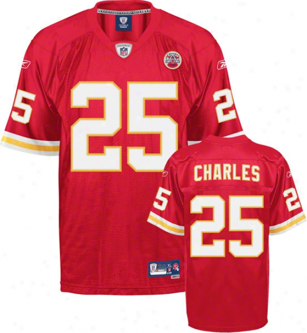 Jamaal Charles Youth Jersey: Reebok Red Kansas City Chiefs Premier Jersey