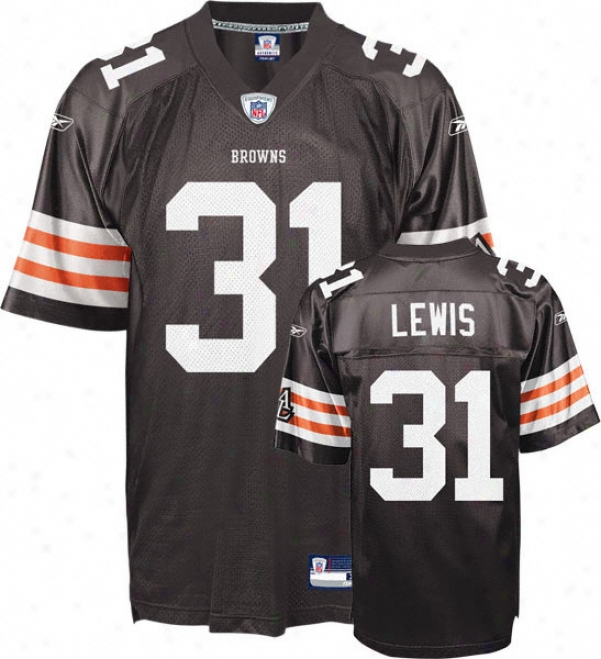 Jamal Lewis Youth Jersey: Reebok Brown Replica #31 Cleveland Browns Jersey