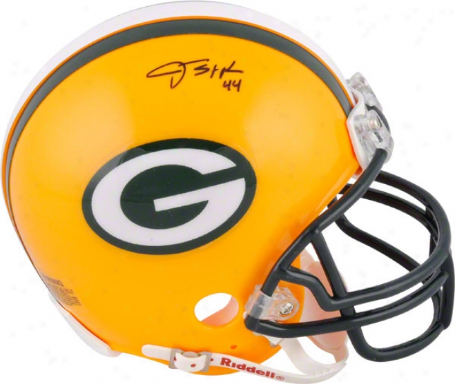 James Starks Autographed Mini Helmet  Details: Green Bay Packers