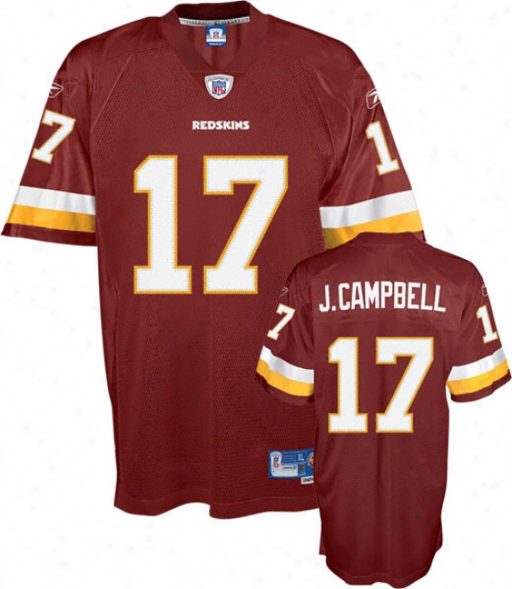 Jason Campbell Reebok Nfl Team Color Premier Washington Redskins Youth Jersey