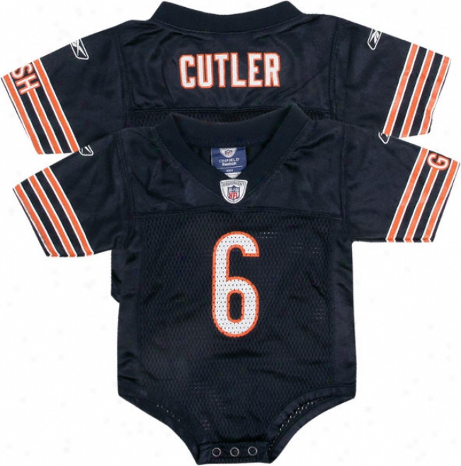 Jay Cutler Navy Reebok Nfl Chicago Bears Infant Jersey