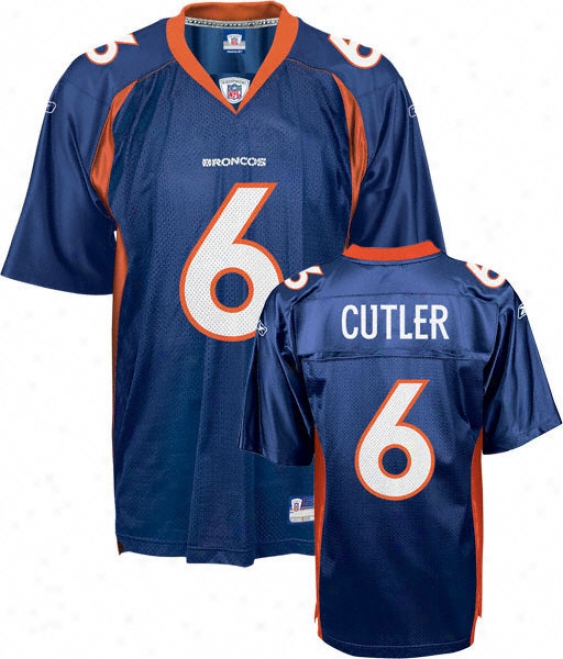 Jat Cutler Reebok Nfl Navy Denver Broncos Toddler Jersey