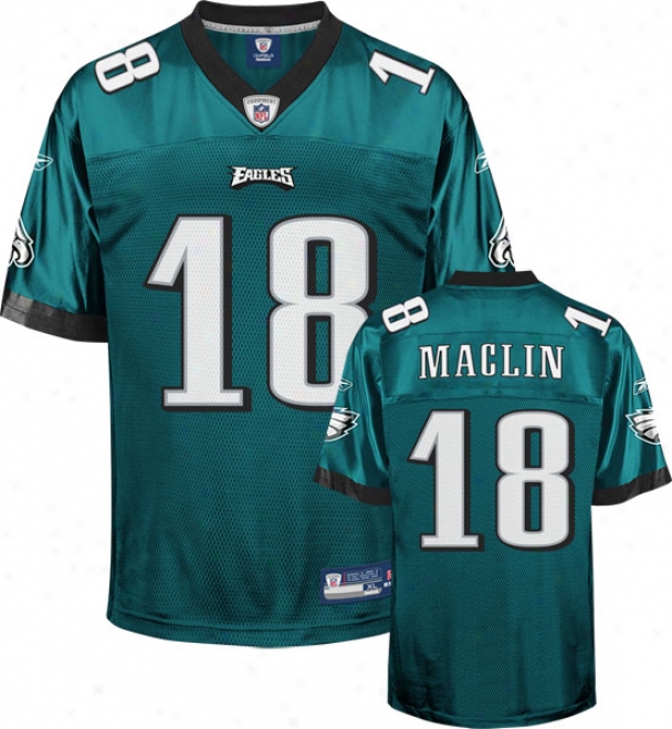 Jeremy Maclin Jersey: Reebok Green Replica #18 Philadelphia Eagles Jersey