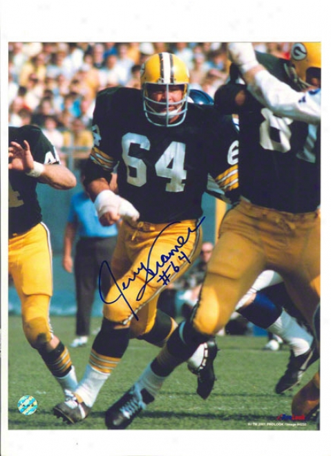 Jerry Kramer Autographed Green Bay Packers 8x10 Photo