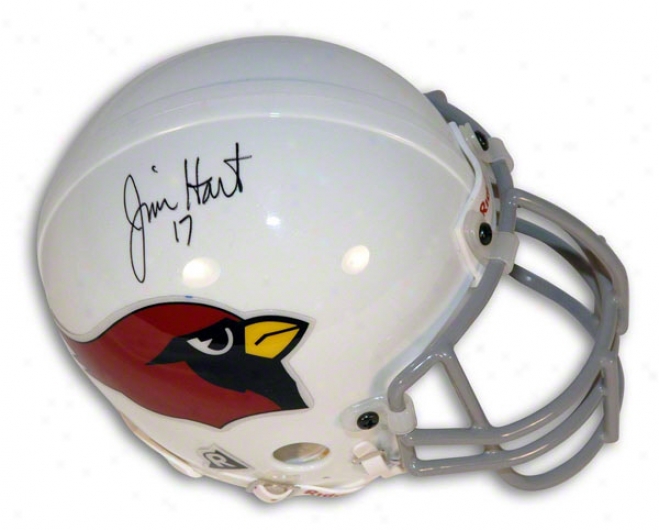 Jim Hart Autographed St. Louis Cardinals Mini Helmet