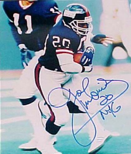 Joe Morris New York Giants 8x10 Autographed Photograph