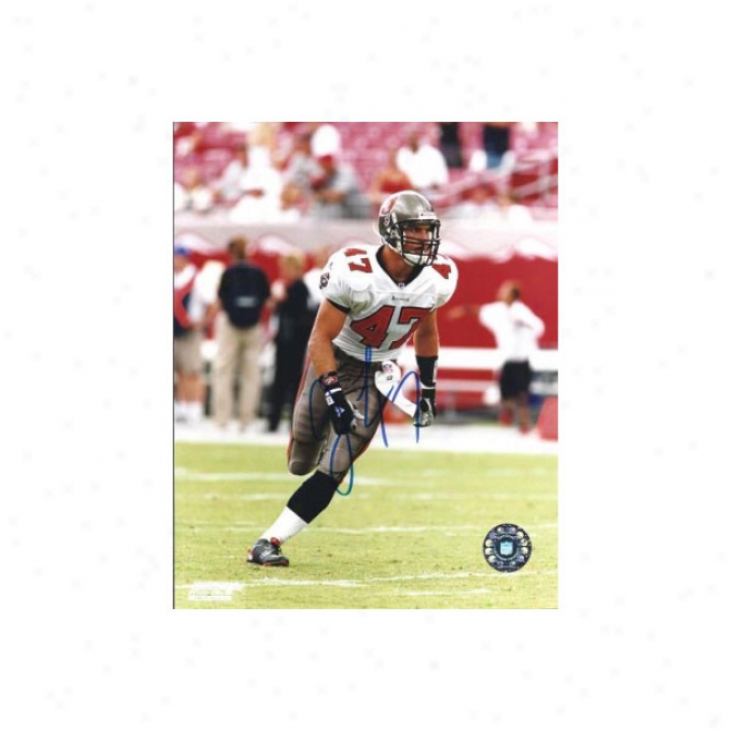 John Lynch Autographed Tampa Bay Buccaneers 8x10 Photo