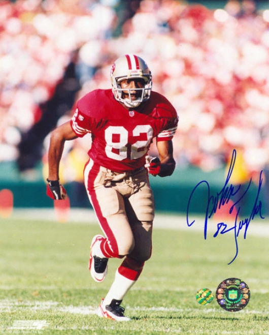 John Taylor San Francisco 49ers Autographed 8x10 Photograph