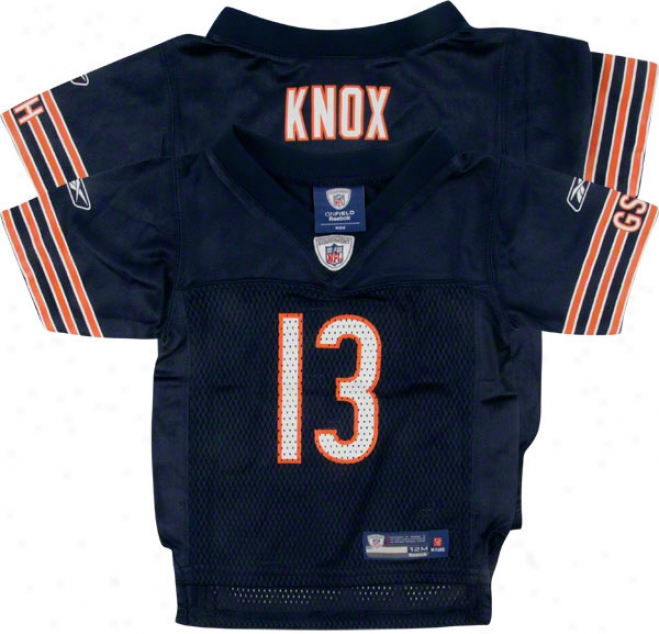 Johnny Knox Navy Reebok Nfl Replicq Cnicago Bears Infant Jersey