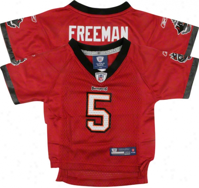 Josj Freeman Red Reebok Nfl Replica Tampa Bwy Buccaneers Toddler Jersey