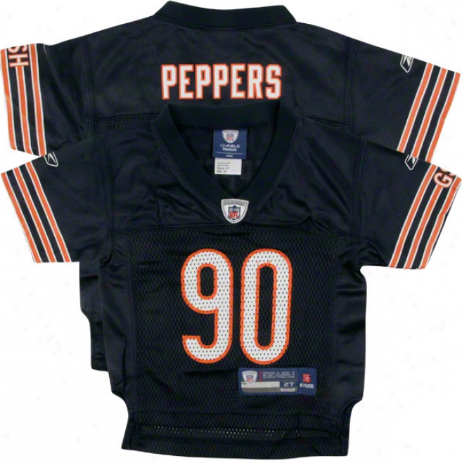 Julius Peppers Navy Reebok Nfl Replica Chicago Bears Toddler Jersey