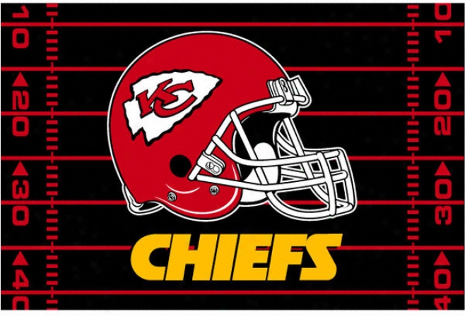 Kansas City Chiefs 39x59 Acrylic Tufted Rug