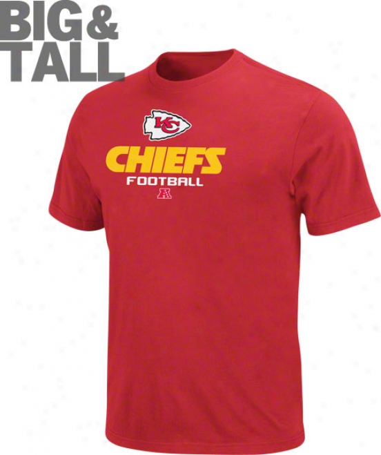 Kansas City Chiefs Big & Tall Critical Victory V T-shirt