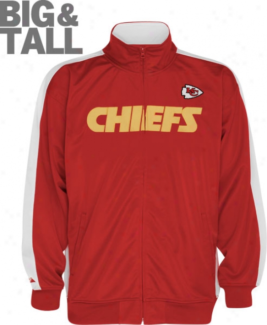 Kansas City Chiefs Big & Tall Qb Track Jacket