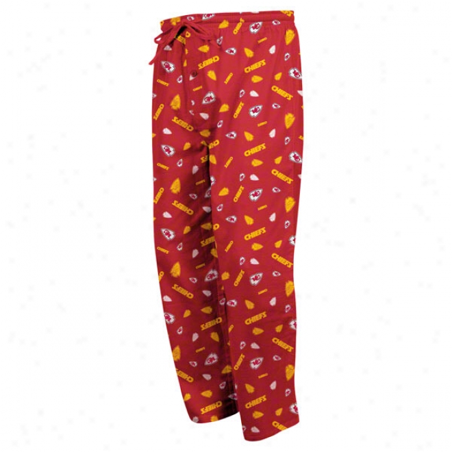 Kansas City Chiwfs Bootleg Do Iii Red Sleep Pants