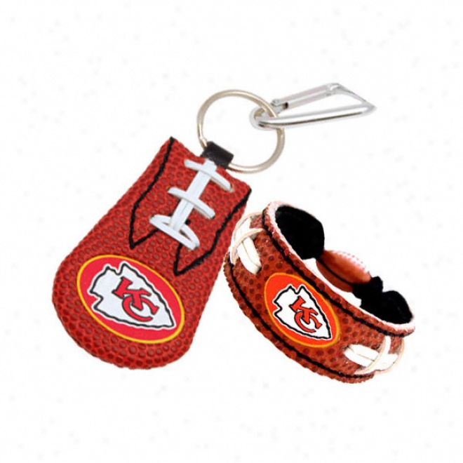 Kansas City Chiefs Bracelet & Keychain Predetermined