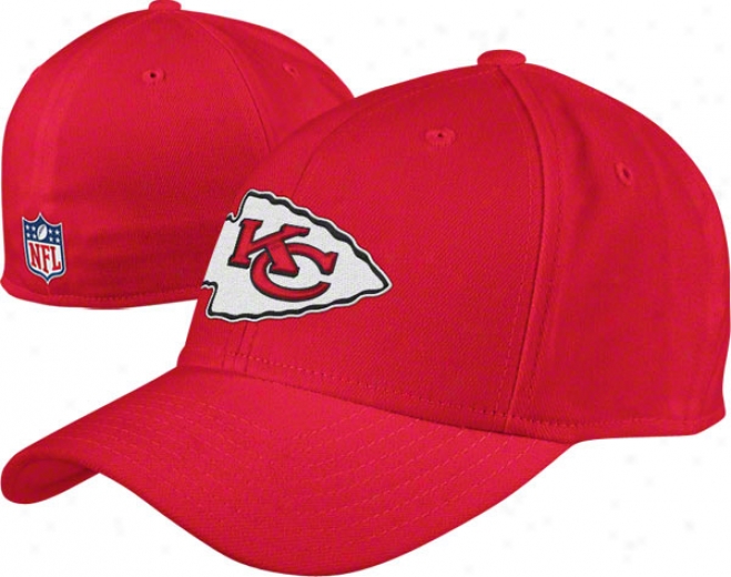 Kansas City Chiefs Flex Cardinal's office: 2011 Sideline Structured Flex Hat