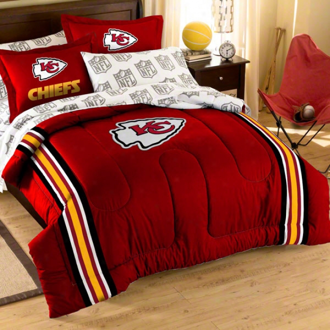 Kansas City Chiefs Full Comforter Set