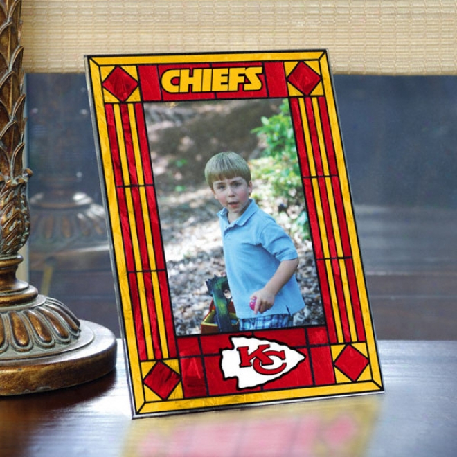 Kansas City Chiefs Glass Picture Form