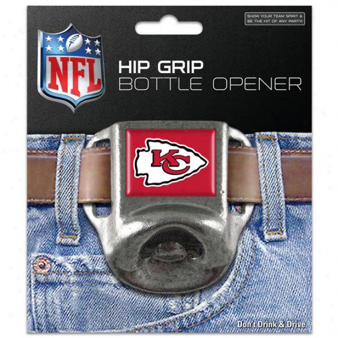 Kansas City Chiefs Hip Grip Bottle Opener