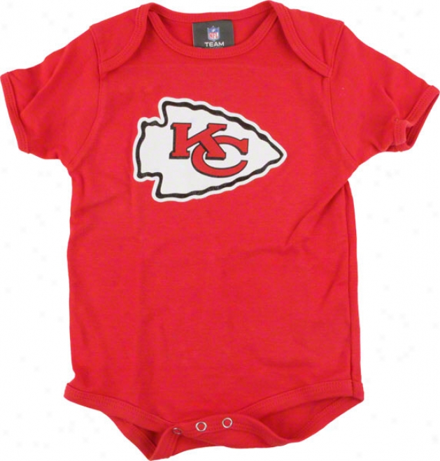 Kansas City Chiefs Infant Red Reebok Logo Creeper