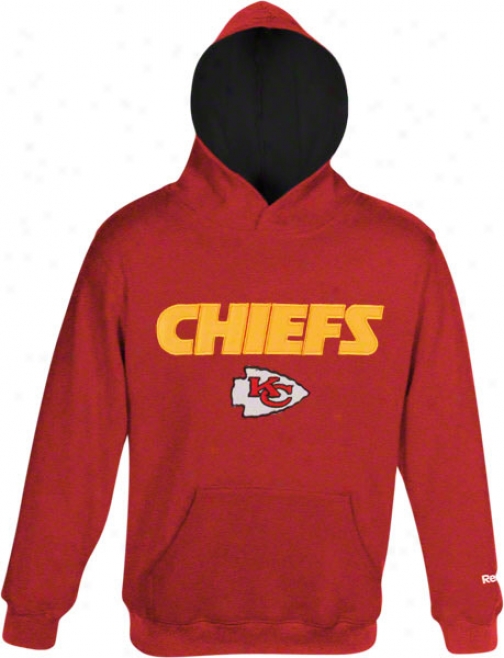 Kansas City Chiefs Kids (4-7) Sportsman Fleece Hooded Sweatshirt