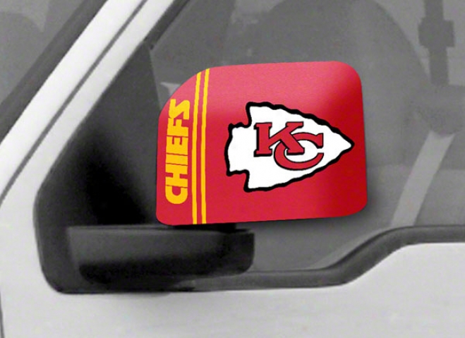 Kansas City Chiefs Large Car Mirror Covers