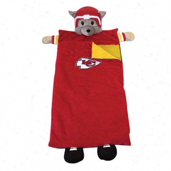 Kansas City Chiefs Mascot Sleeping Bag