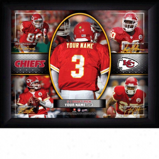 Kansas City Chiefs Personalized Action Collage Print