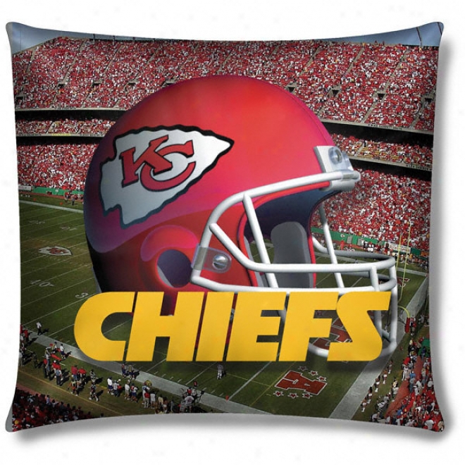 Kansas City Chiefs Photo Realistic Pillow