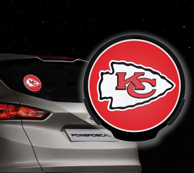 Kansas City Chiefs Power Deacl: Light Up Decal