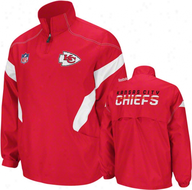 Kansas City Chiefs Red 2011 Sideline Momentum Hot Jacket