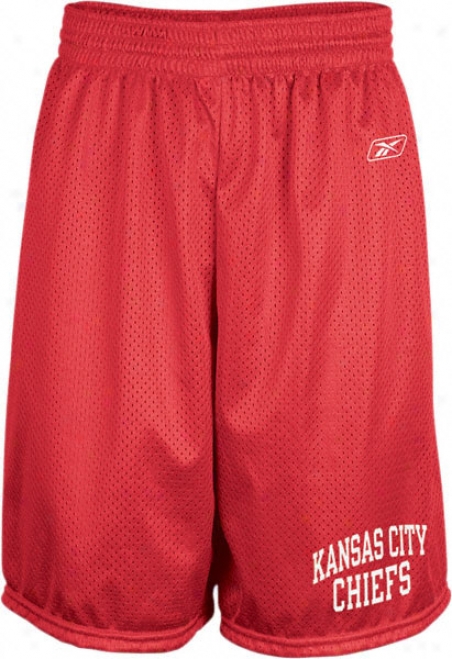 Kansas City Chiefs Red Jimmy Mesh Shorts