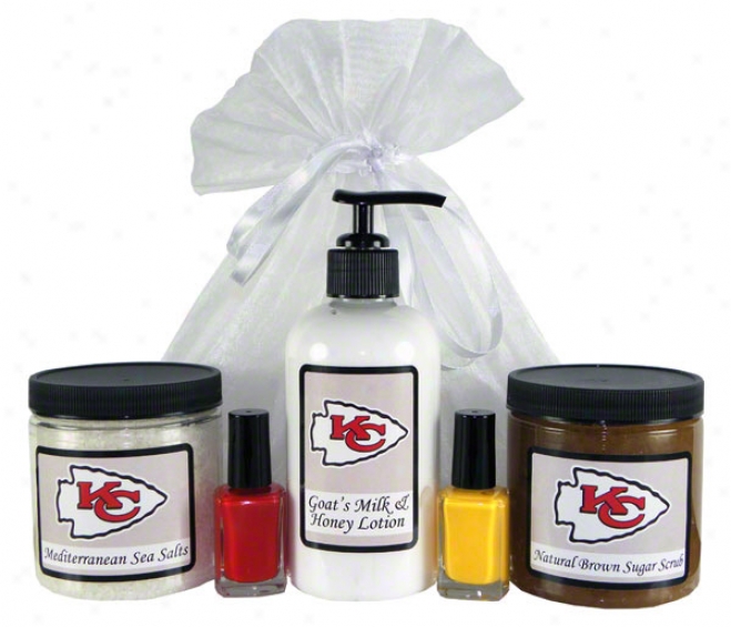 Kansas City Chiefs Spa Gift Set