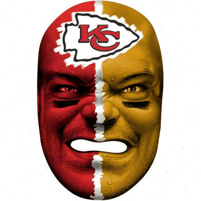 Kansas City Chiefs Team Fan Face Mask