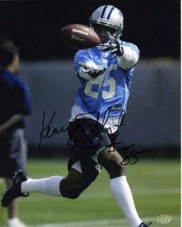 Keary Colbert Carolina Panthers 8x10 Autographed Photograph