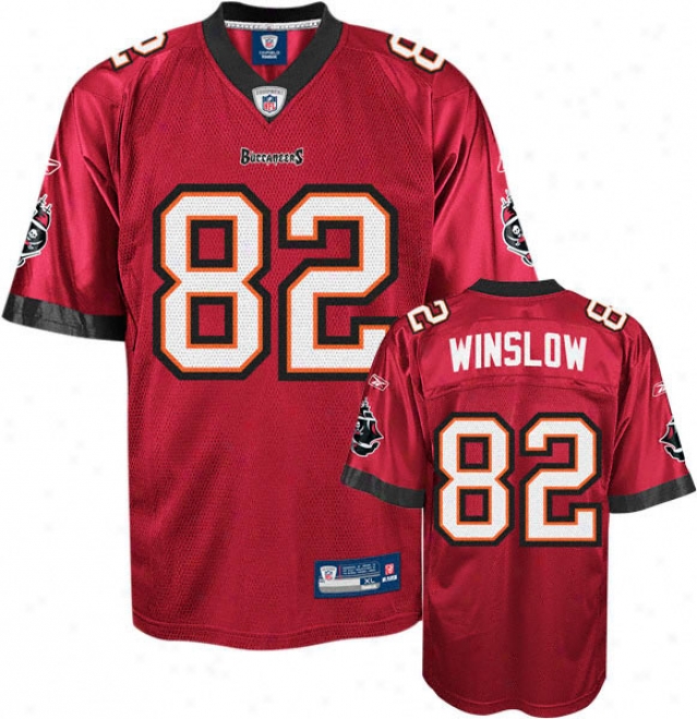 Kellen Winslow Jr. Red Reebok Nfl Replica Tampa Bay Buccaneers Kids 4-7 Jersey