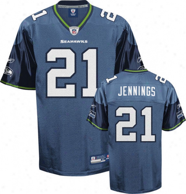 Kelly Jennings Jersey: Reebok Livid Replica #21 Seattle Seahawks Jersey