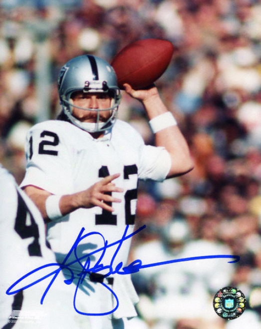 Ken Stabler Oakland Raiders Autographed 8x10 Photograph