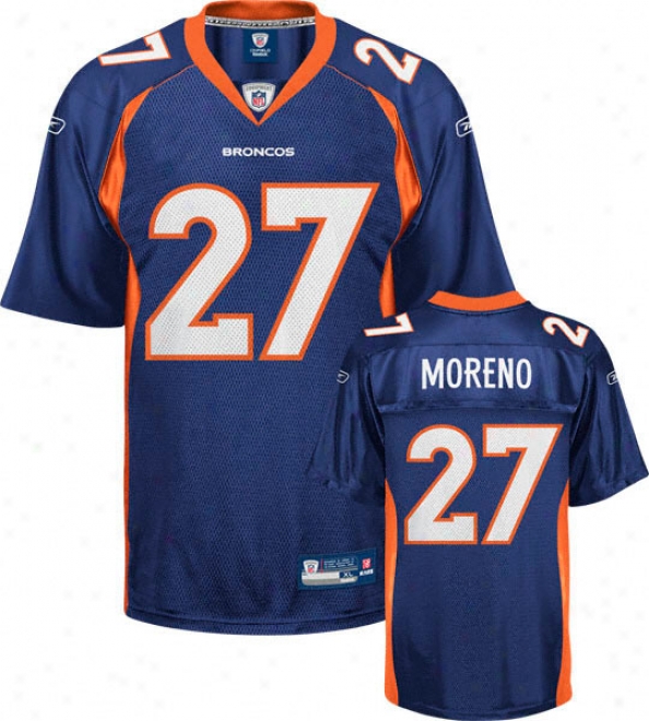 Knowshon Moreno Navy Reebok Nfl Replica Denver Broncos Infant Jersey