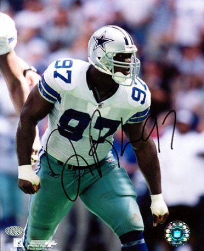 La'roi Glover Dallas Cowboys 8x10 Autographed Photograph