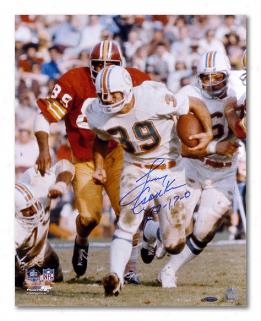 LarryC sonka Miami Dolphins - In the opinion of Ball - Autographed 16x20 Photograph