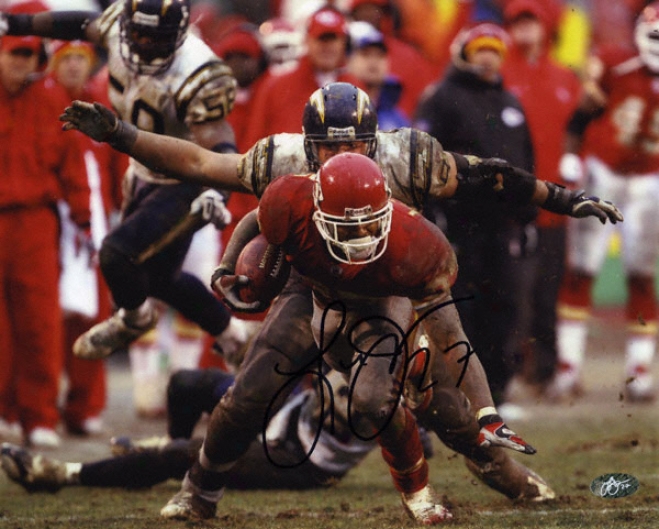 Larry Joynson Kansas City Chiefs Autographed 8x10 Photograph