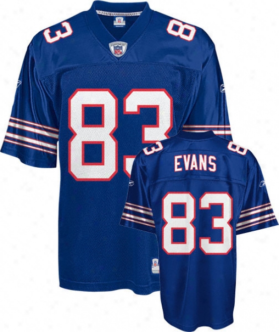 Lee Evans Yourh Jersey: Reebok Blue Replica #83 Buffalo Bills Jersey