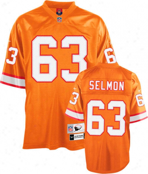 Lee Roy Selmon Orange Reebok Nfl Premier Throwback Tampa Bay Buccaneers Jersey