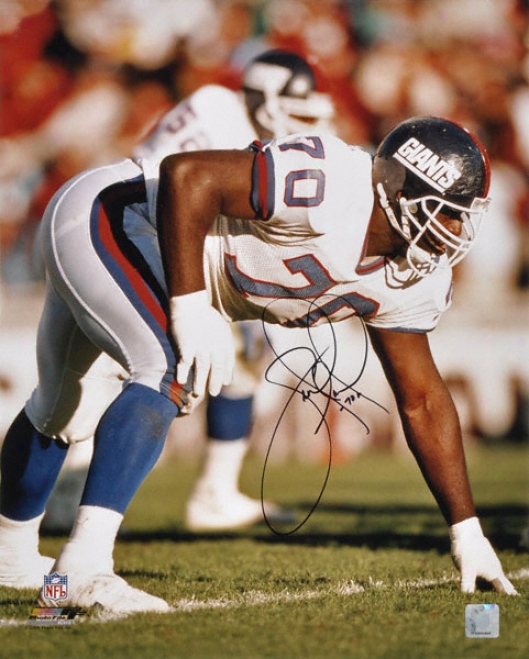 Leonard Marshall New York Giants - Vs. 49ers - Autographed 16x20 Photograph