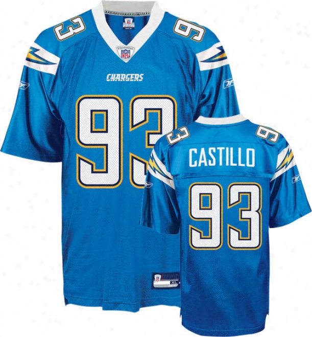 Luis Castillo Youth Jersey: Reebok Powder Blue Replica #93 San Diego Chargers Jersey