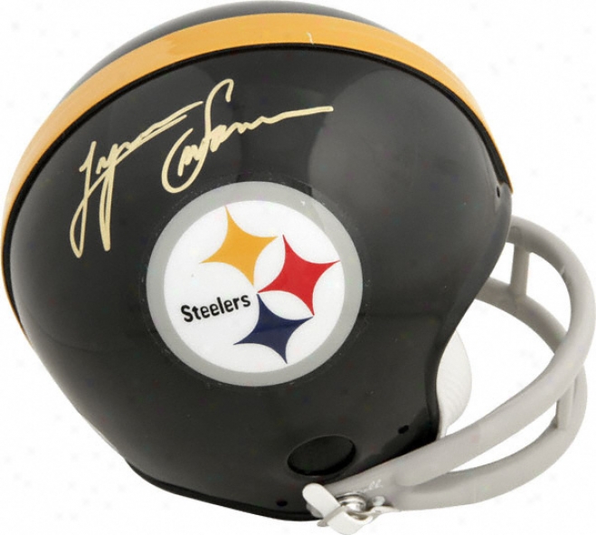 Lynn Swann Autographed Mini Helmet - Pittsburgh Steelers Signed Mini Helmet