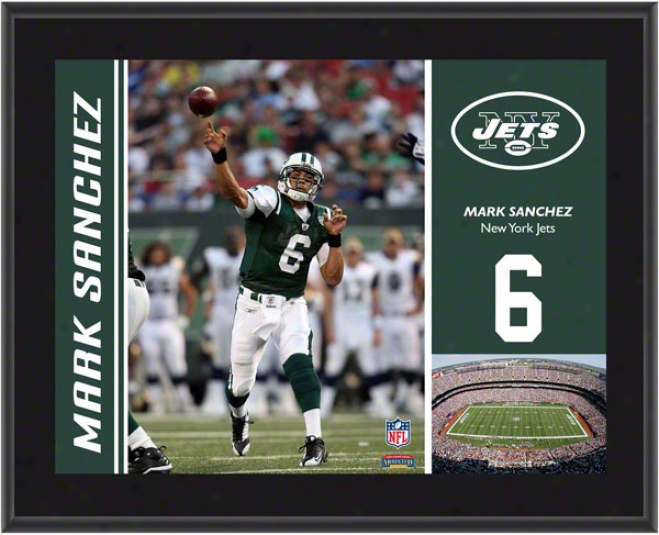 Mark Sanchez Plaque  Particulars: New York Jets, Subimated, 10x13, Nfl Plaque